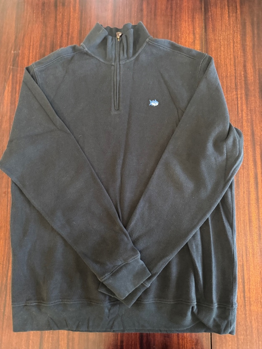 Southern Tide Black Men's Quarter-Zip Pullover